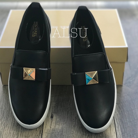 Michael Kors Aliza Slip On Black W AUTHENTIC - Picture 4 of 8